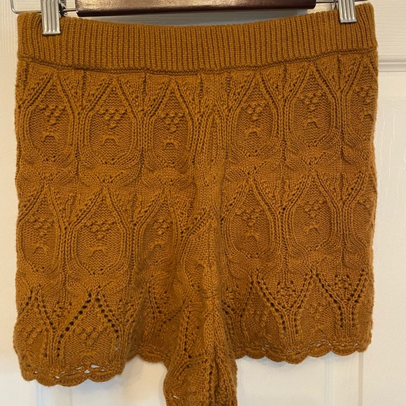Sezane Brown Knit Shorts - Picture 7 of 12
